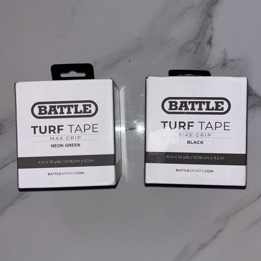 BATTLE turf, tape max grip for football